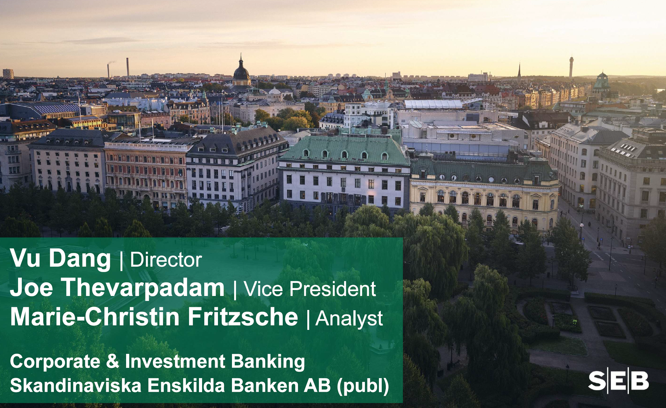 Corporate & Investment Banking in der Praxis: Einblicke in Produkte & Prozesse einer Relationship Bank