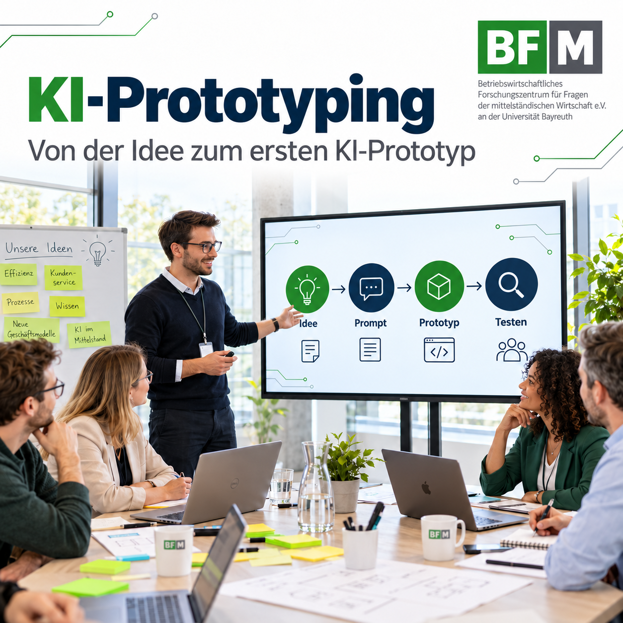 KI Anwenderworkshop: KI-Prototyping: Von der Idee zum ersten KI-Prototyp
