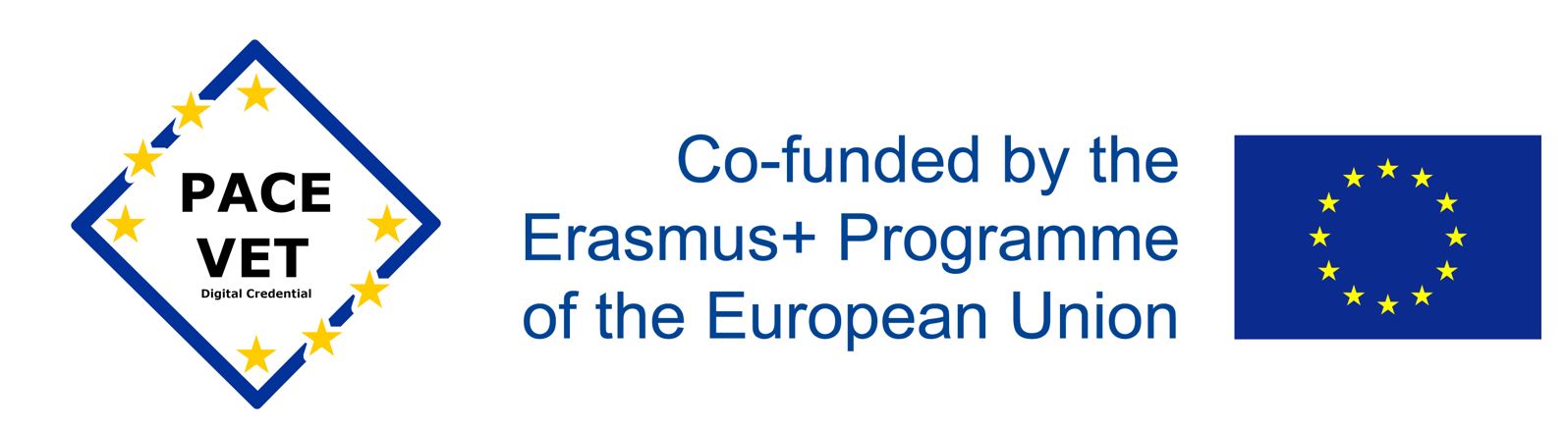 Logo PACE-VET und ERASMUS+